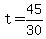 t+=+45%2F30