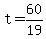 t+=+60%2F19