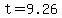 t+=+9.26