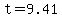 t+=+9.41