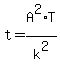 t+=+A%5E2%2AT%2Fk%5E2