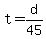 t+=+d%2F45