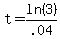 t+=+ln%283%29%2F.04