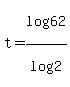 t+=+log%2862%29%2Flog%282%29