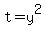t+=+y%5E2