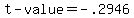 t-value+=+-.2946