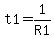 t1=1%2FR1