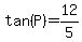 tan%28+P%29=+12+%2F5