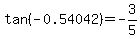 tan%28-0.54042%29=-3%2F5