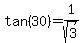 tan%2830%29=1%2Fsqrt%283%29