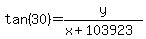 tan%2830%29=y%2F%28x%2B103923%29
