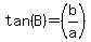 tan%28B%29=%28b%2Fa%29