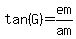 tan%28G%29=em%2Fam
