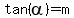 tan%28alpha%29=m