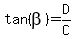 tan%28beta%29=D%2FC