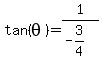 tan%28theta%29=1%2F%28-3%2F4%29