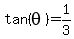 tan%28theta%29=1%2F3