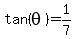 tan%28theta%29=1%2F7