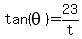 tan%28theta%29=23%2Ft