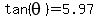 tan%28theta%29=5.97