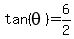 tan%28theta%29=6%2F2