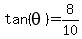 tan%28theta%29=8%2F10