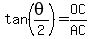 tan%28theta%2F2%29=OC%2FAC