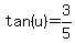 tan%28u%29=3%2F5