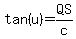 tan%28u%29=QS%2Fc
