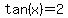 tan%28x%29=2