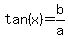 tan%28x%29=b%2Fa