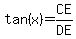 tan%28x%29+=+CE%2FDE