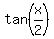 tan%28x%2F2%29