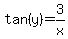 tan%28y%29+=+3%2Fx
