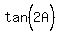 tan%5E%22%22%282A%29