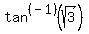 tan%5E%28-1%29%28sqrt%283%29%29