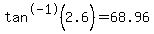tan%5E-1%282.6%29+=+68.96