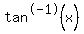 tan%5E-1%28x%29