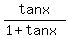 tan+x%2F%281%2B+tan+x%29