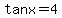 tanx+=+4