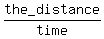 the_distance%2Ftime