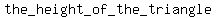 the_height_of_the_triangle