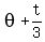 theta%2Bt%2F3