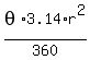 theta%2F360%2A3.14%2Ar%5E2