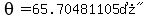 theta=%2265.70481105%B0%22
