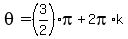 theta=%283%2F2%29pi%2B2pi%2Ak