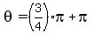 theta=%283%2F4%29pi%2Bpi