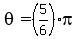 theta=%285%2F6%29pi