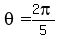 theta=+2pi%2F5