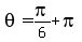 theta=+pi%2F6%2Bpi